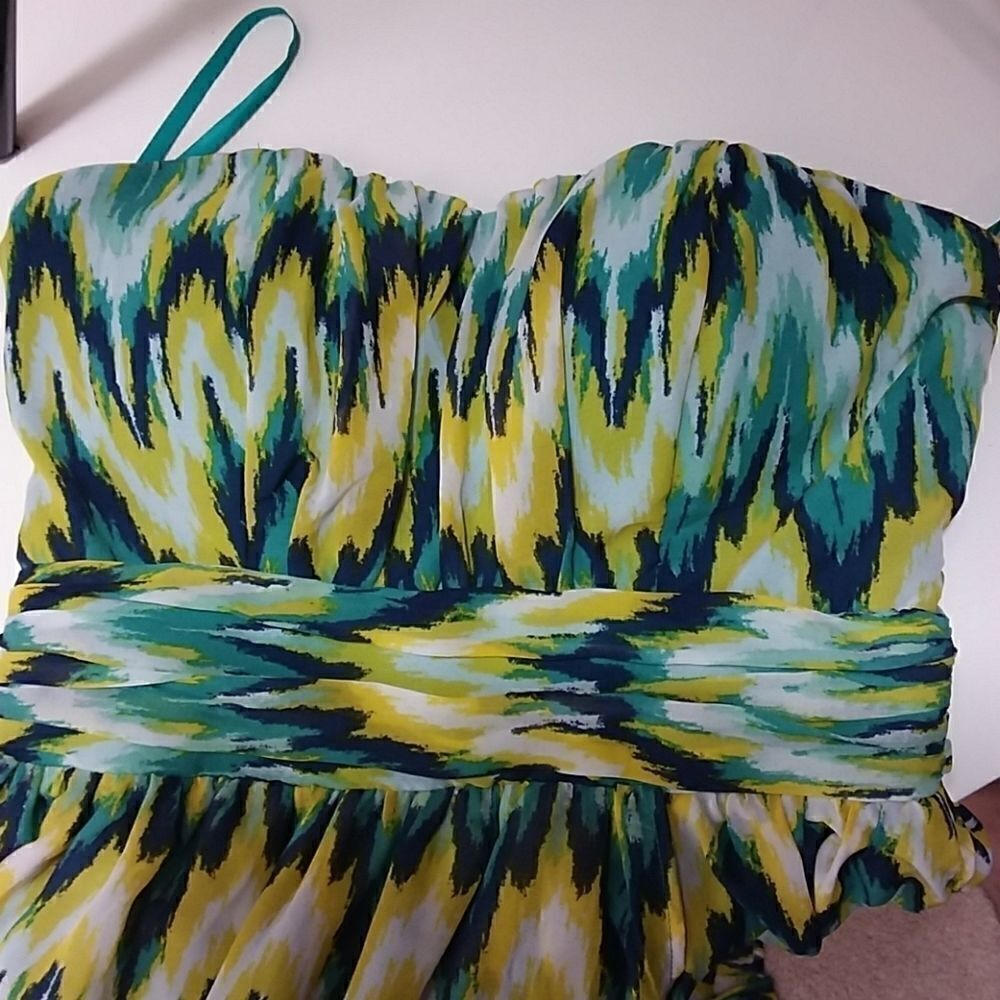 Francesca's Harper Strapless Maxi Dress NWT - Picture 6 of 7
